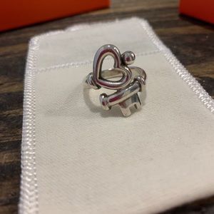 James Avery Key to my Heart Ring
